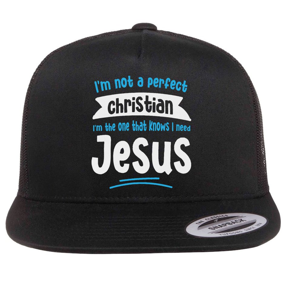 Jesus Women Fun Christian Bible Faith Jesus Flat Bill Trucker Hat