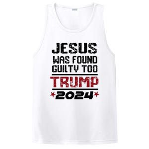 Jesus Was Found Guilty Too Take America Back Trump 2024 PosiCharge Competitor Tank