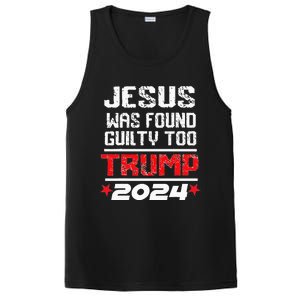 Jesus Was Found Guilty Too Take America Back Trump 2024 PosiCharge Competitor Tank