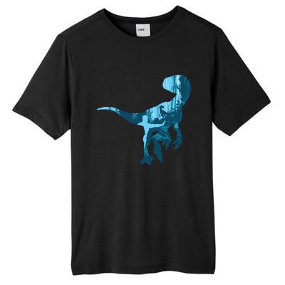 Jurassic World Fallen Kingdom: Blue Dinosaur Tee Tall Fusion ChromaSoft Performance T-Shirt