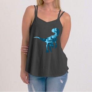 Jurassic World Fallen Kingdom: Blue Dinosaur Tee Women's Strappy Tank