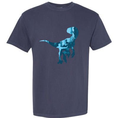 Jurassic World Fallen Kingdom: Blue Dinosaur Tee Garment-Dyed Heavyweight T-Shirt