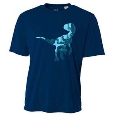 Jurassic World Fallen Kingdom: Blue Dinosaur Tee Cooling Performance Crew T-Shirt