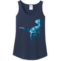 Jurassic World Fallen Kingdom: Blue Dinosaur Tee Ladies Essential Tank