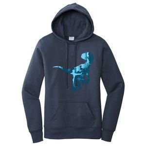 Jurassic World Fallen Kingdom: Blue Dinosaur Tee Women's Pullover Hoodie