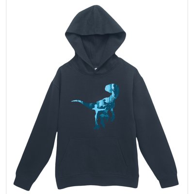 Jurassic World Fallen Kingdom: Blue Dinosaur Tee Urban Pullover Hoodie