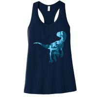 Jurassic World Fallen Kingdom: Blue Dinosaur Tee Women's Racerback Tank