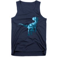 Jurassic World Fallen Kingdom: Blue Dinosaur Tee Tank Top