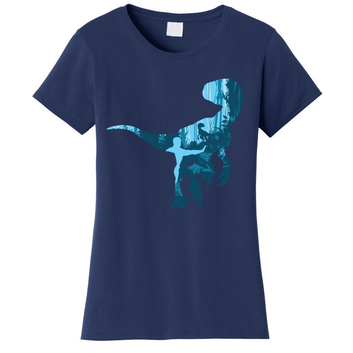 Jurassic World Fallen Kingdom: Blue Dinosaur Tee Women's T-Shirt