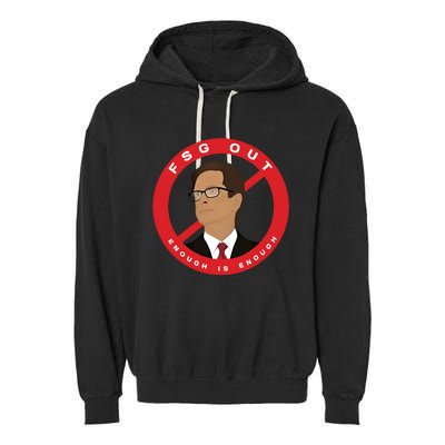 John W Henry Fsg Out Enough Is Enough Garment-Dyed Fleece Hoodie