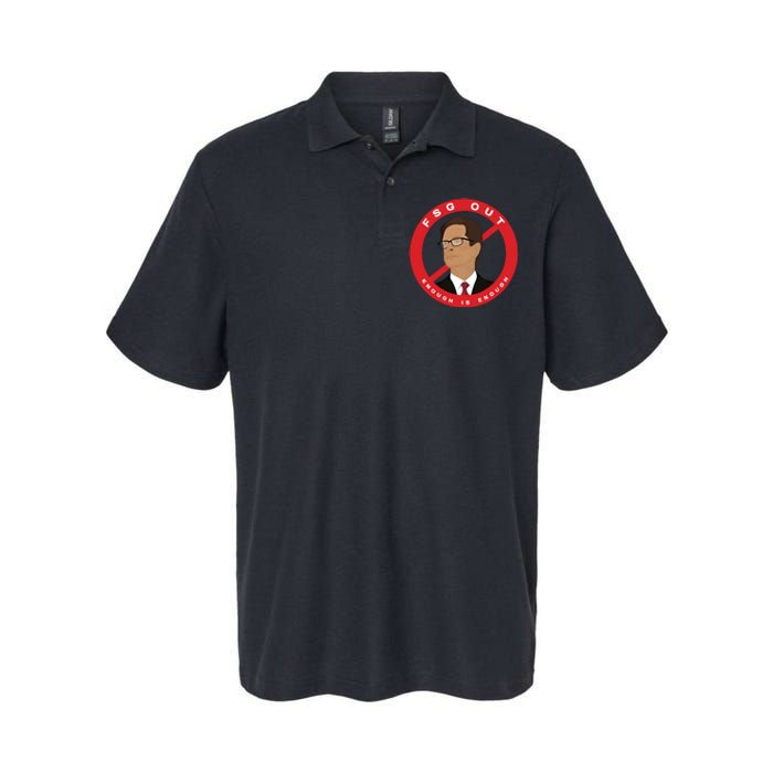 John W Henry Fsg Out Enough Is Enough Softstyle Adult Sport Polo