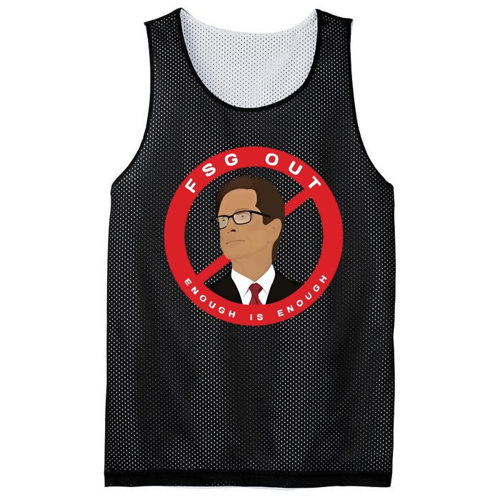 John W Henry Fsg Out Enough Is Enough Mesh Reversible Basketball Jersey Tank