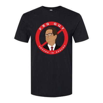 John W Henry Fsg Out Enough Is Enough Softstyle CVC T-Shirt