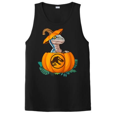 Jurassic World Halloween Dinosaur Pumpkin Logo PosiCharge Competitor Tank