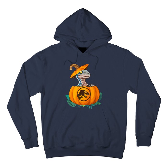 Jurassic World Halloween Dinosaur Pumpkin Logo Hoodie