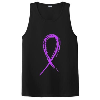 Just Wait In The Truck Domestic Violence Awareness PosiCharge Competitor Tank
