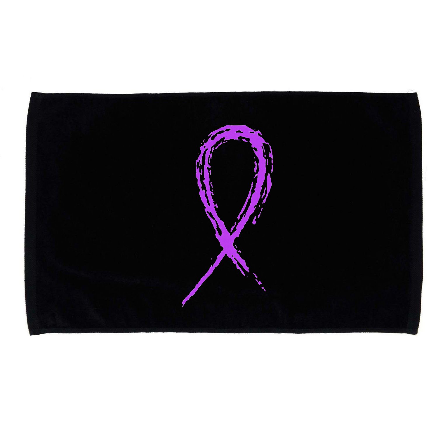 Just Wait In The Truck Domestic Violence Awareness Microfiber Hand Towel