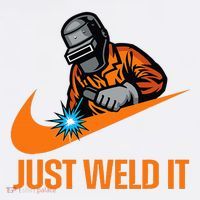 Just Weld It Welder Lover Welder Tradesperson Job Lover Performance Shirt