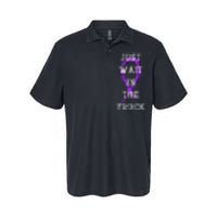 Just Wait In The Truck Softstyle Adult Sport Polo