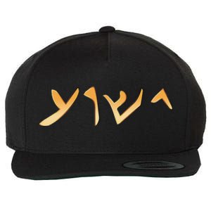 Jesus Word In Aramaic The Language Of Jesus With Bible Verse Wool Snapback Cap