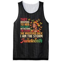 Juneteenth Women I Am The Storm Black Freedom 1865 Mesh Reversible Basketball Jersey Tank