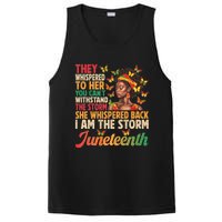 Juneteenth Women I Am The Storm Black Freedom 1865 PosiCharge Competitor Tank