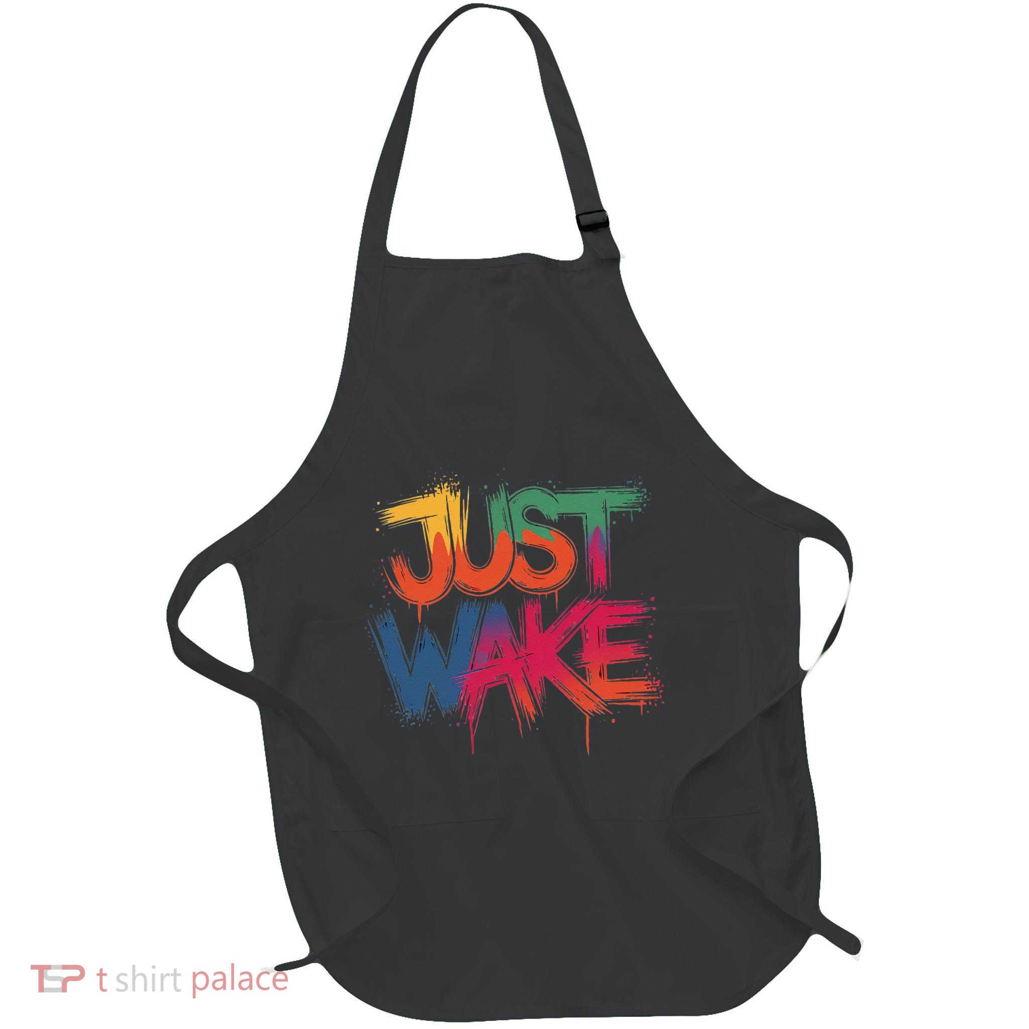 Just Wake Full-Length Apron With Pockets