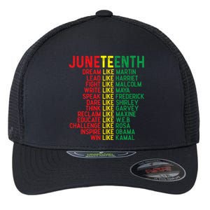 Juneteenth Women Juneteenth Shirts African American Flexfit Unipanel Trucker Cap