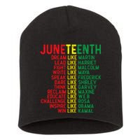 Juneteenth Women Juneteenth Shirts African American Short Acrylic Beanie