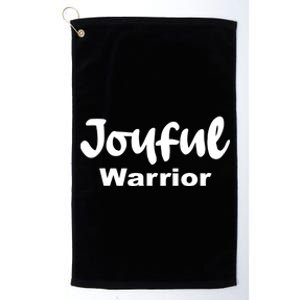 Joyful Warrior Platinum Collection Golf Towel