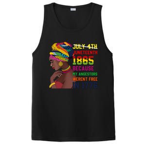 Juneteenth Women Juneteenth Shirts African American PosiCharge Competitor Tank