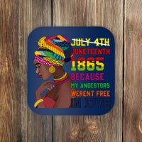 Juneteenth Women Juneteenth Shirts African American Coaster