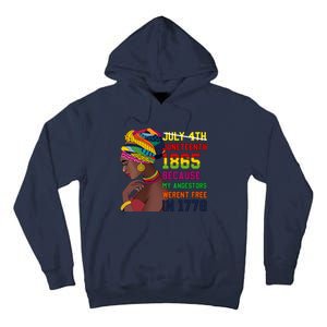 Juneteenth Women Juneteenth Shirts African American Tall Hoodie