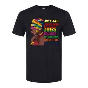 Juneteenth Women Juneteenth Shirts African American Softstyle CVC T-Shirt