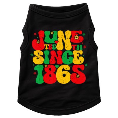Juneteenth Wo Juneteenth African American Doggie Tank