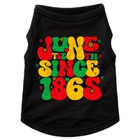 Juneteenth Wo Juneteenth African American Doggie Tank