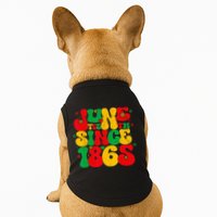 Juneteenth Wo Juneteenth African American Doggie Tank