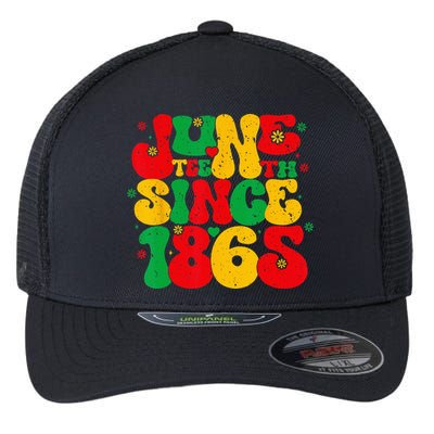 Juneteenth Wo Juneteenth African American Flexfit Unipanel Trucker Cap