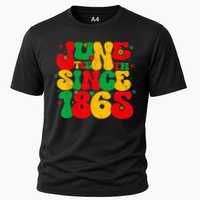 Juneteenth Wo Juneteenth African American Cooling Performance Crew T-Shirt