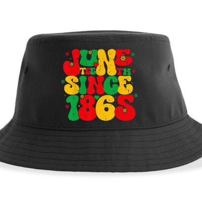 Juneteenth Wo Juneteenth African American Sustainable Bucket Hat