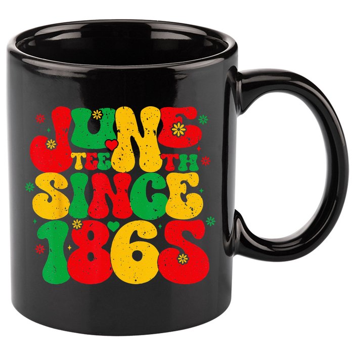 Juneteenth Wo Juneteenth African American 11oz C Handle Ceramic Mug