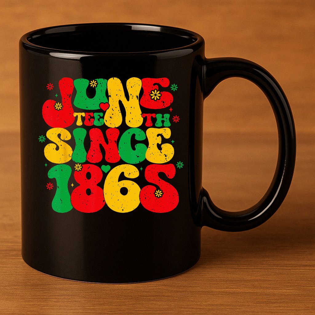 Juneteenth Wo Juneteenth African American 11oz C Handle Ceramic Mug