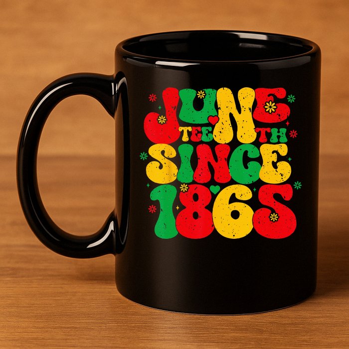 Juneteenth Wo Juneteenth African American 11oz C Handle Ceramic Mug