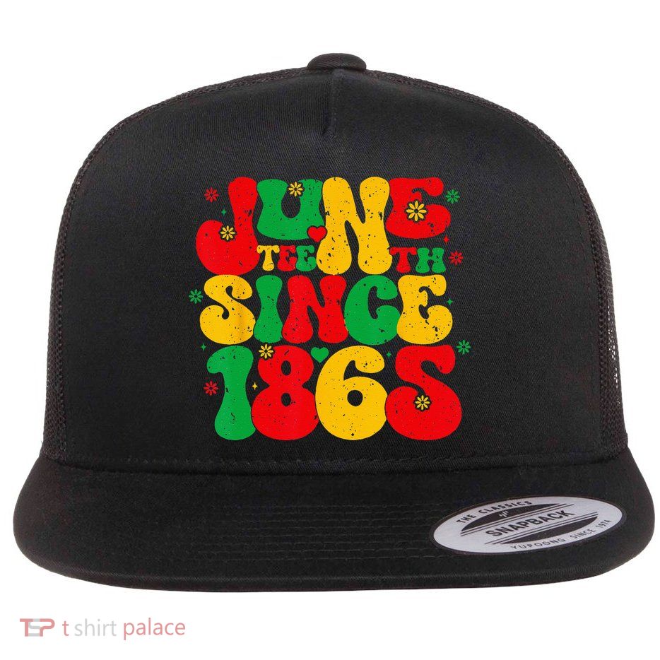 Juneteenth Wo Juneteenth African American Flatbill Hat