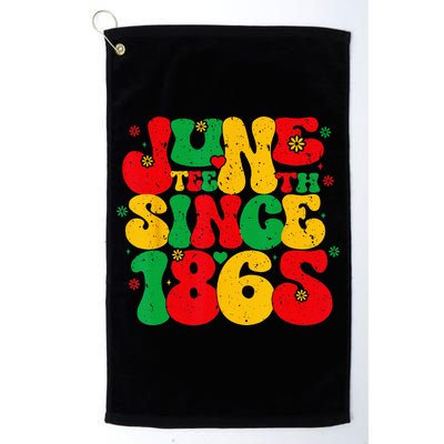 Juneteenth Wo Juneteenth African American Golf Towel