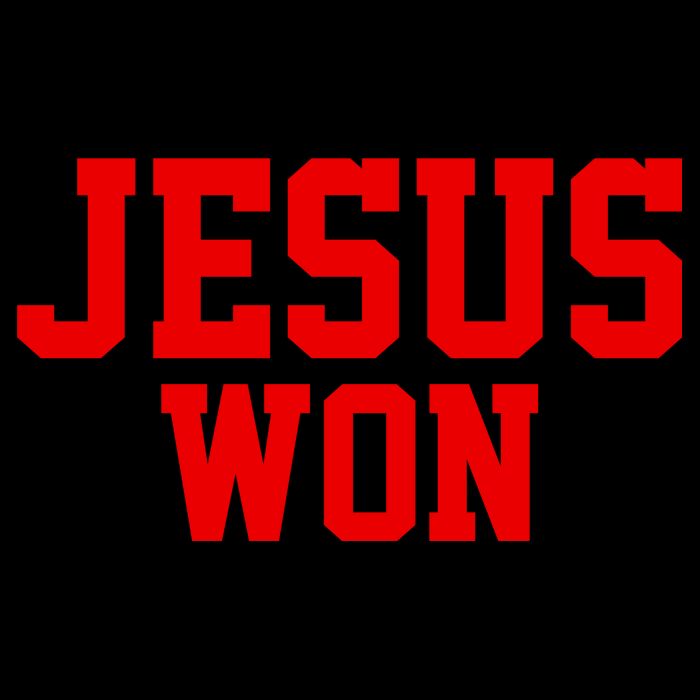 Jesus Won Front And Back City Backpack