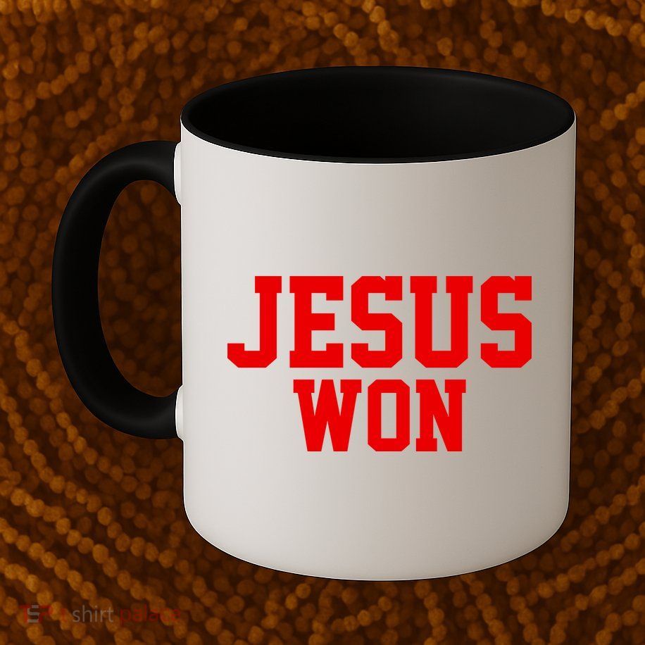 Jesus Won Front And Back Mug