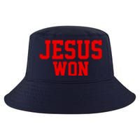 Jesus Won Front And Back Cool Comfort Performance Bucket Hat