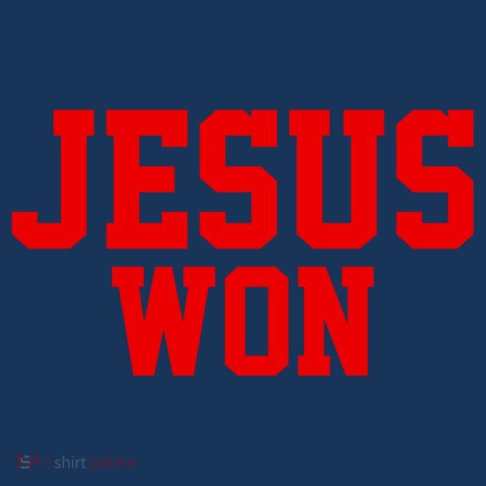 Jesus Won Front And Back Hoodie