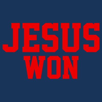 Jesus Won Front And Back T-Shirt
